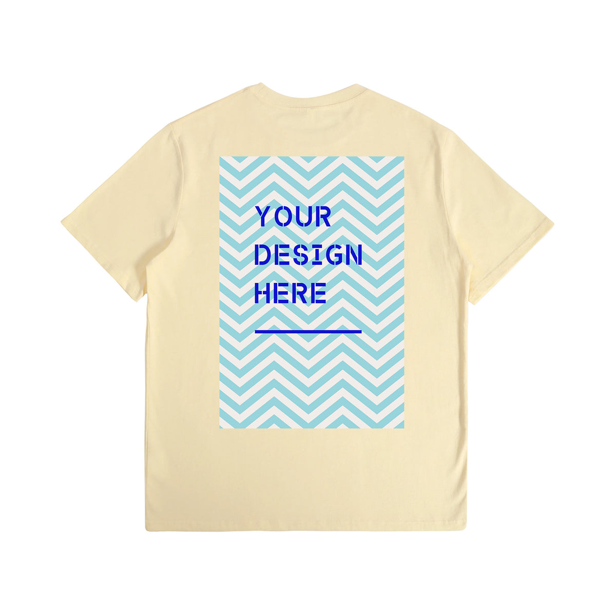 Multi color 180g adult T-shirt - back