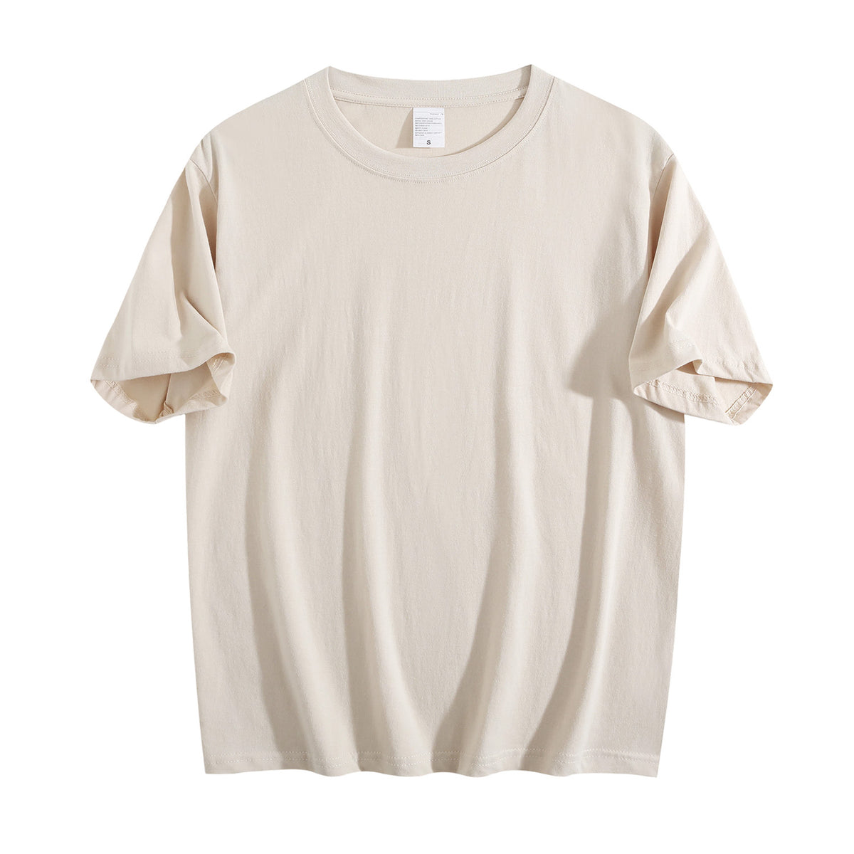 180G ordinary women's pure cotton T-shirt - unprinted (CA-2 factory in the United States)