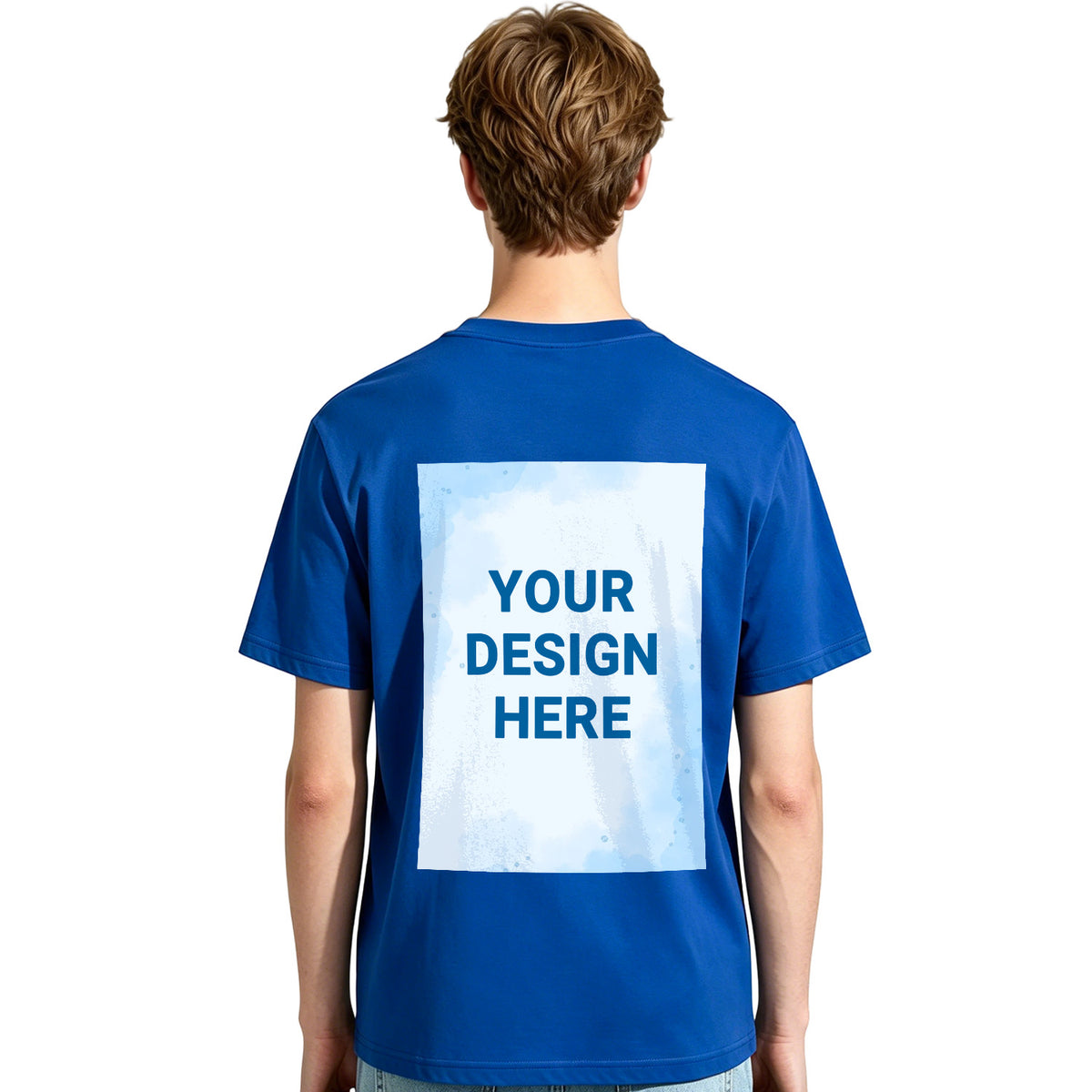 200g pure cotton men's T-shirt - back printed [Australia]