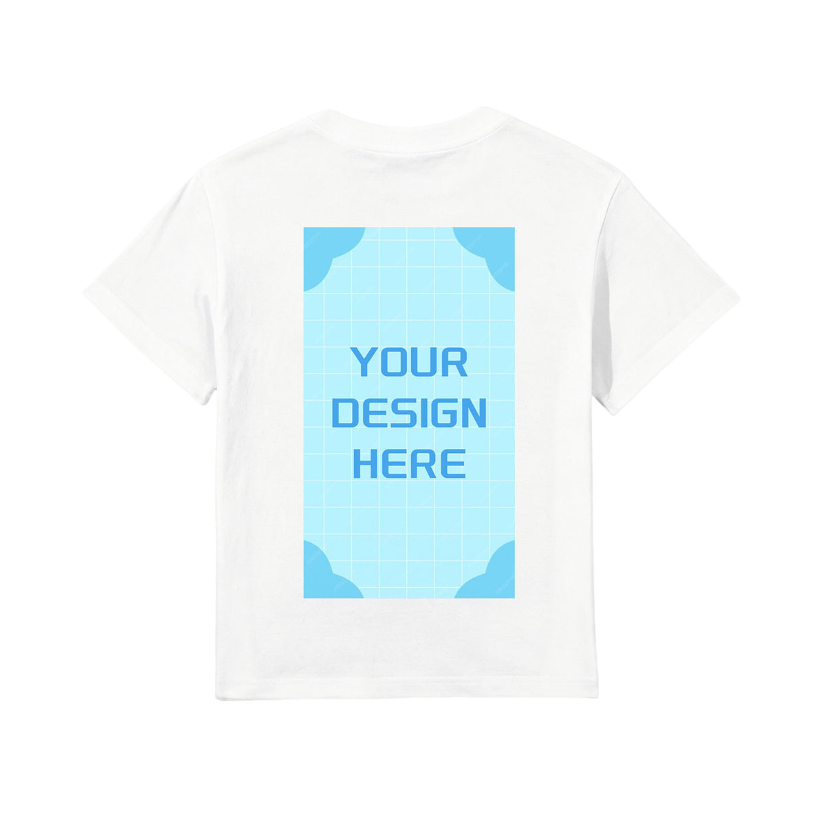190g Children's T-shirt - Rear (CA-3 Factory in the United States)