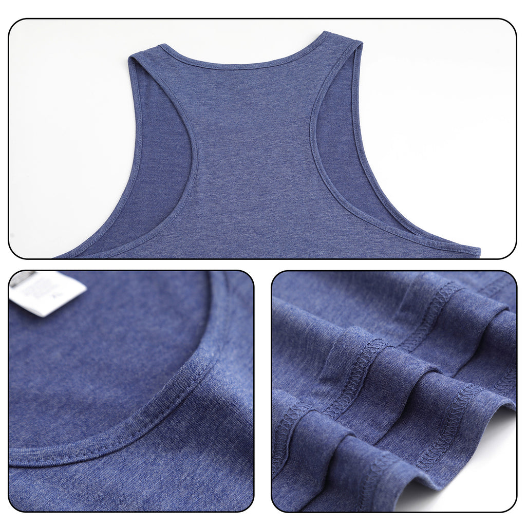 Women's Colored Cotton Tank Top - Double (CA-2 Factory in the United States)