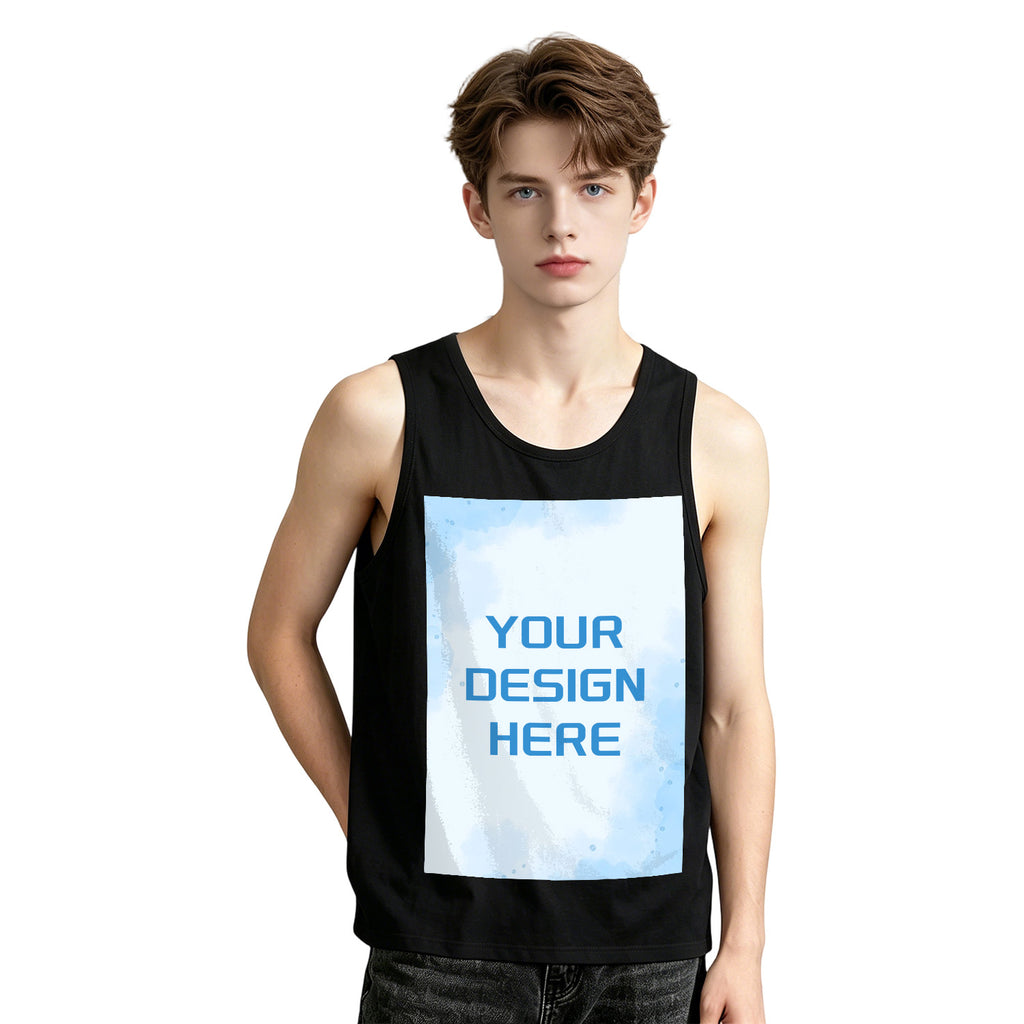 180G Men's Tank Top - Front (CA-2 Factory, USA)