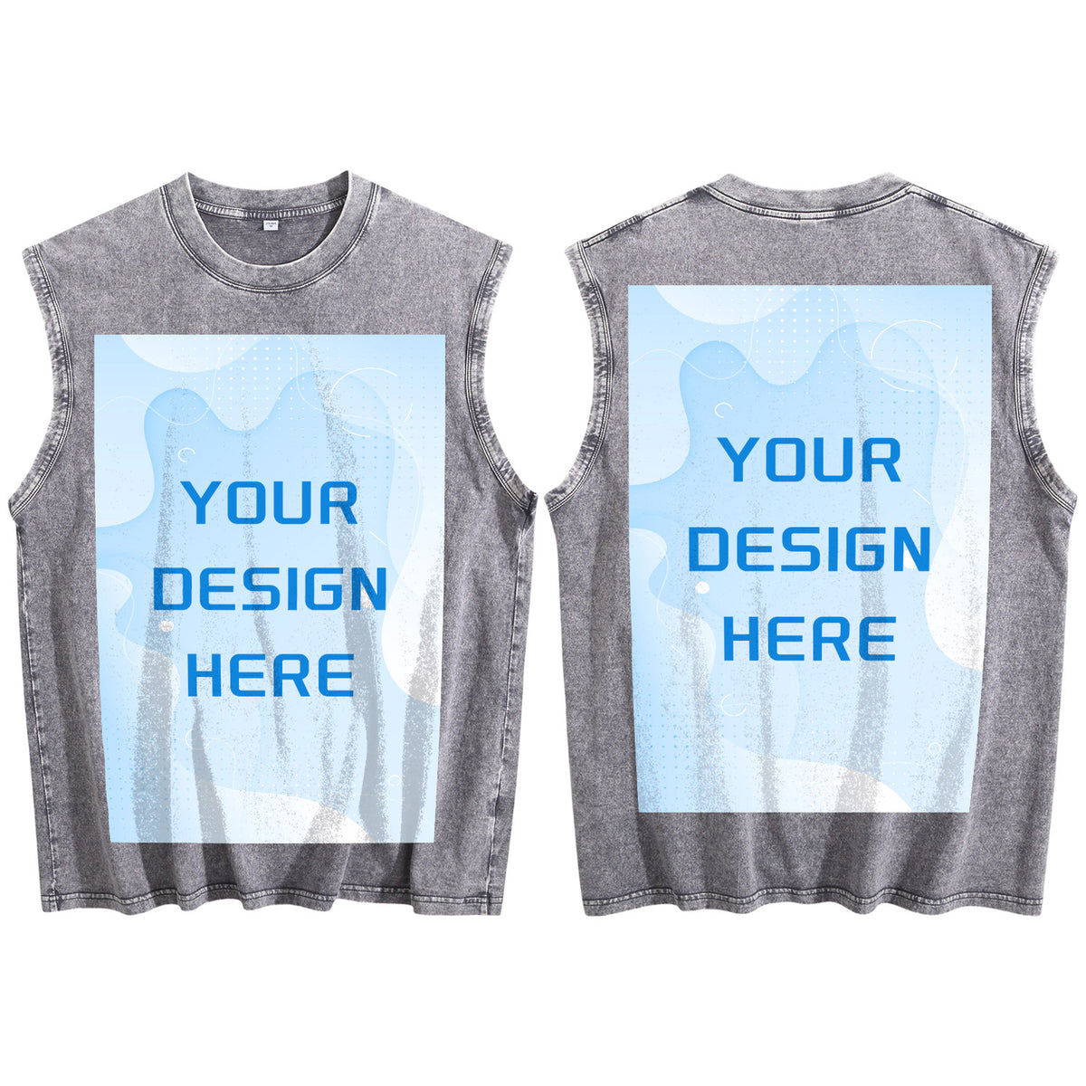Washed vest - Double (CA-2 factory in the United States)