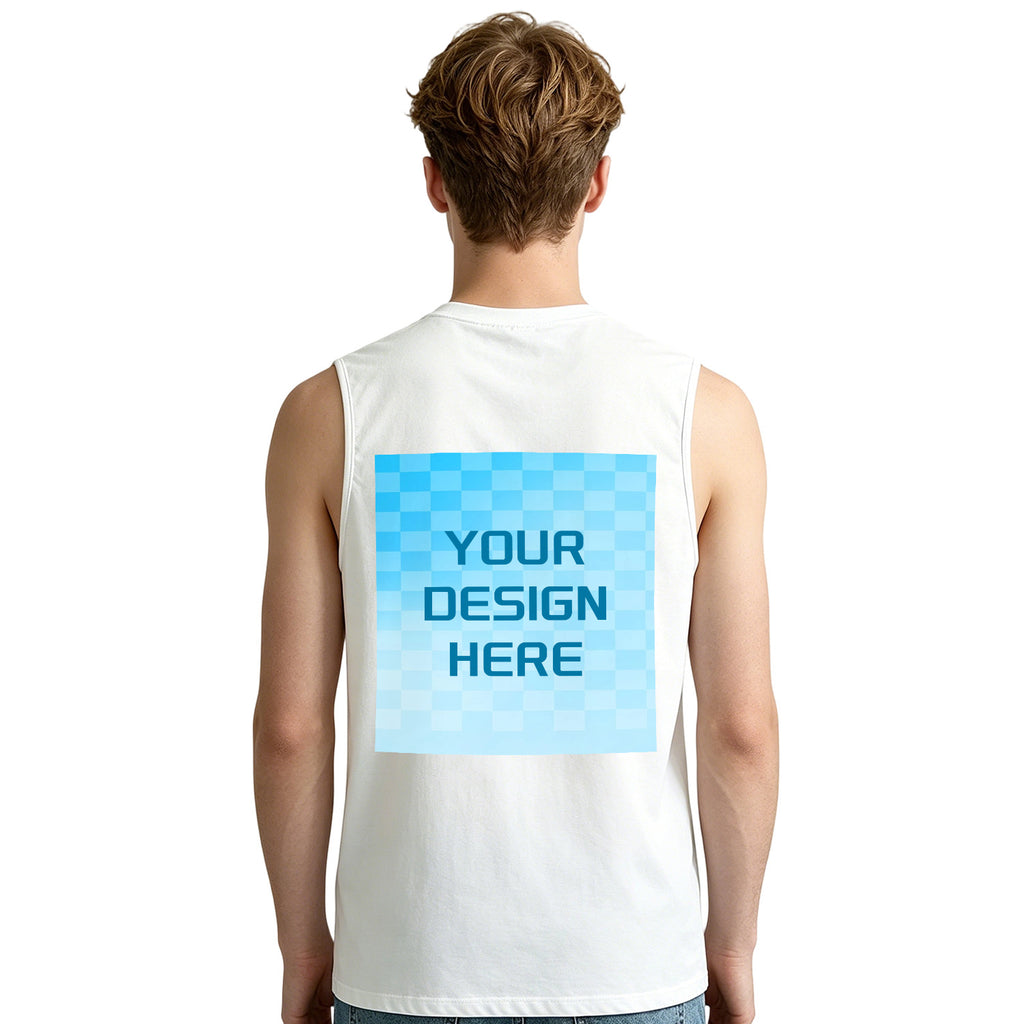 200g Men's Tank Top - Back Printed [Australia]