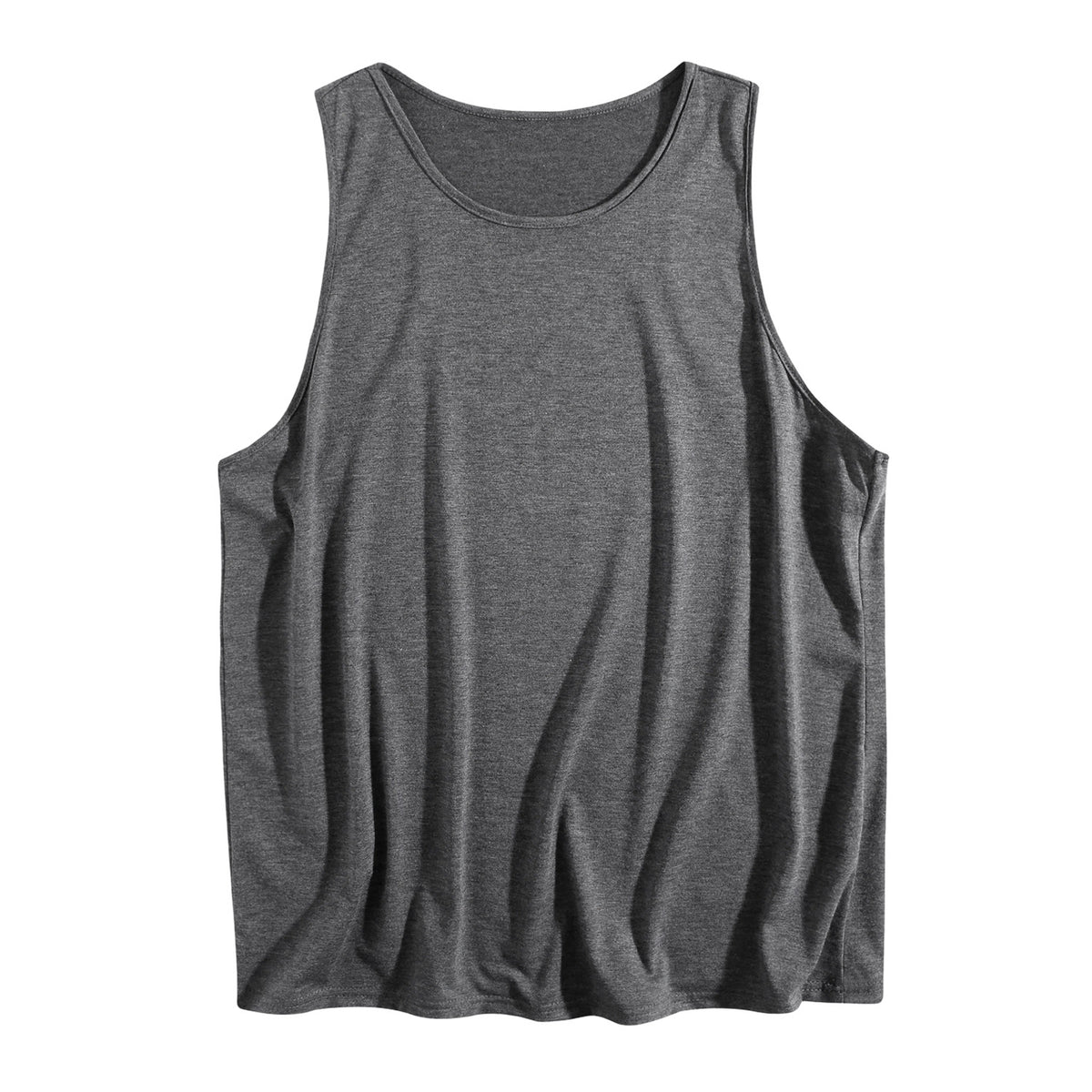 Unprinted women's colored cotton vest (CA-2 factory in the United States)