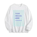 Round neck sweatshirt double-sided
