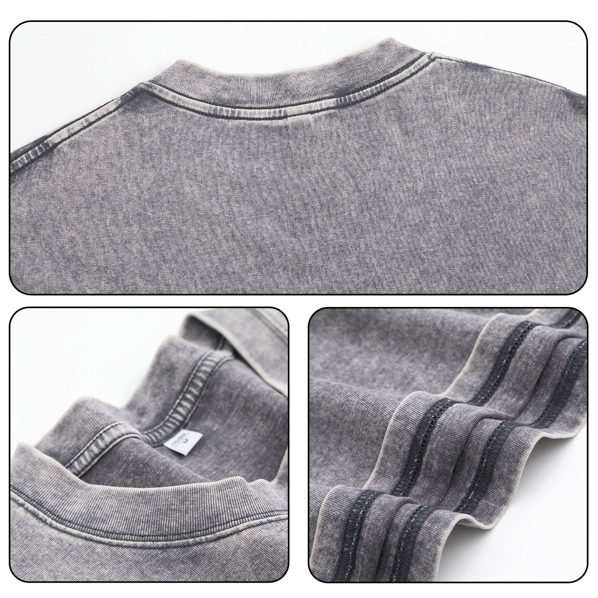 Washed vest - Rear (CA-2 factory in the United States)