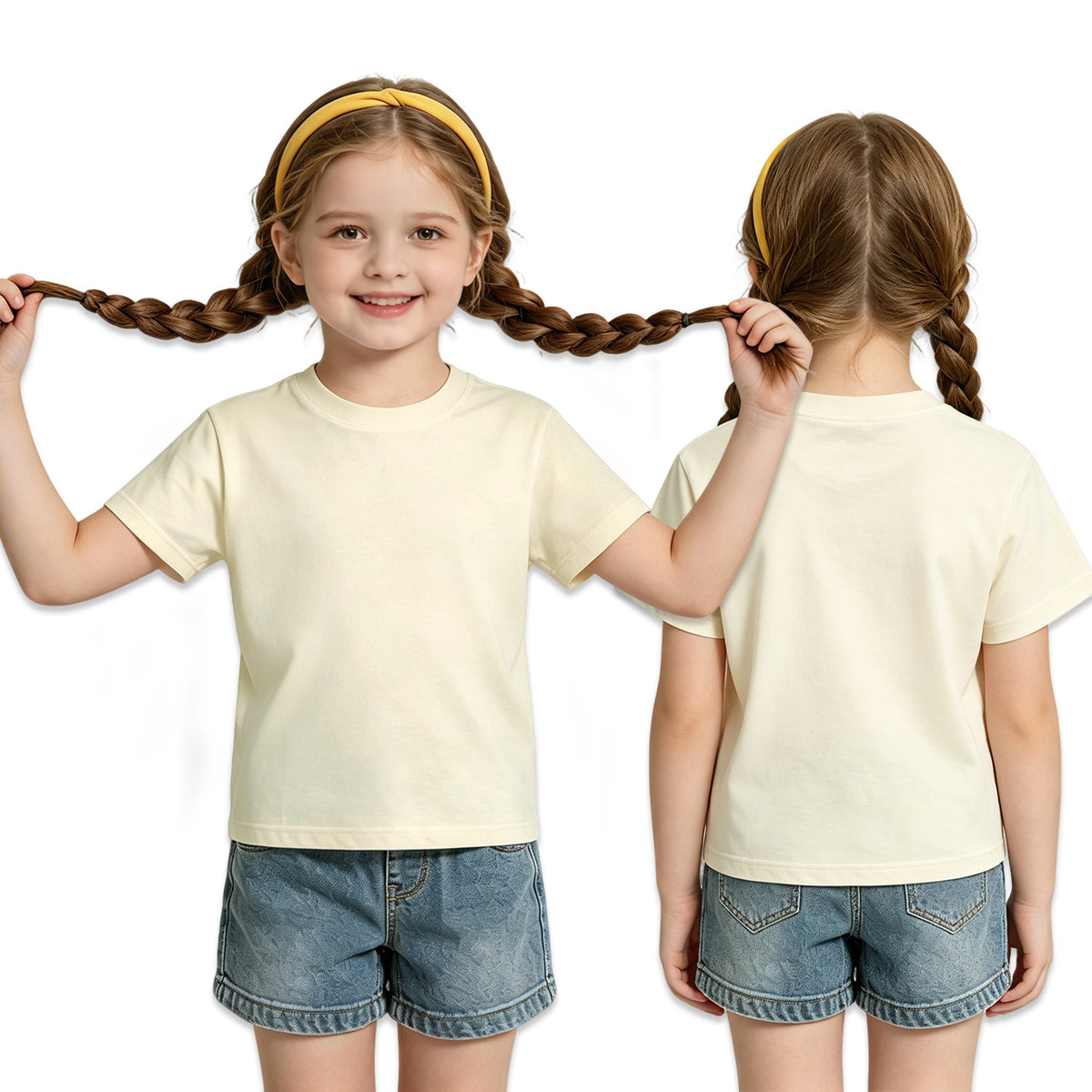 190g Children's T-shirt - Double sided (CA-3 factory in the United States)