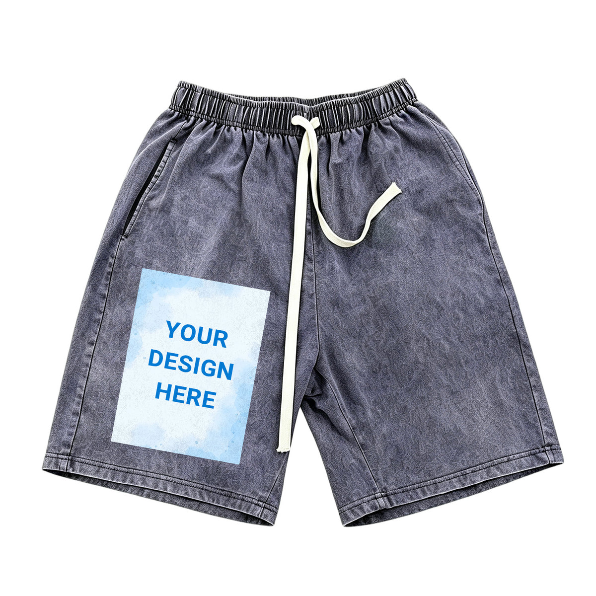 Washed Shorts - Front Left (CA-02 Factory, USA)