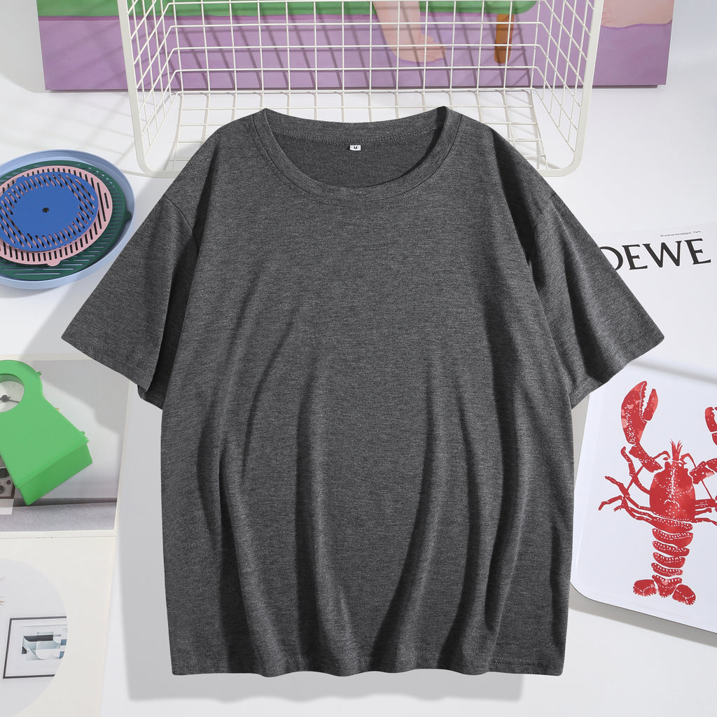 180G Women's Colored Cotton T-shirt - Unprinted (CA-2 Factory in the United States)