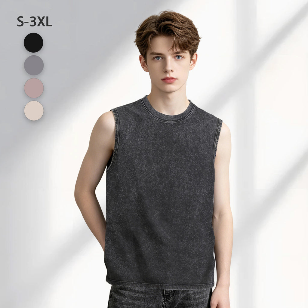 Washed vest - unprinted (CA-2 factory in the United States)