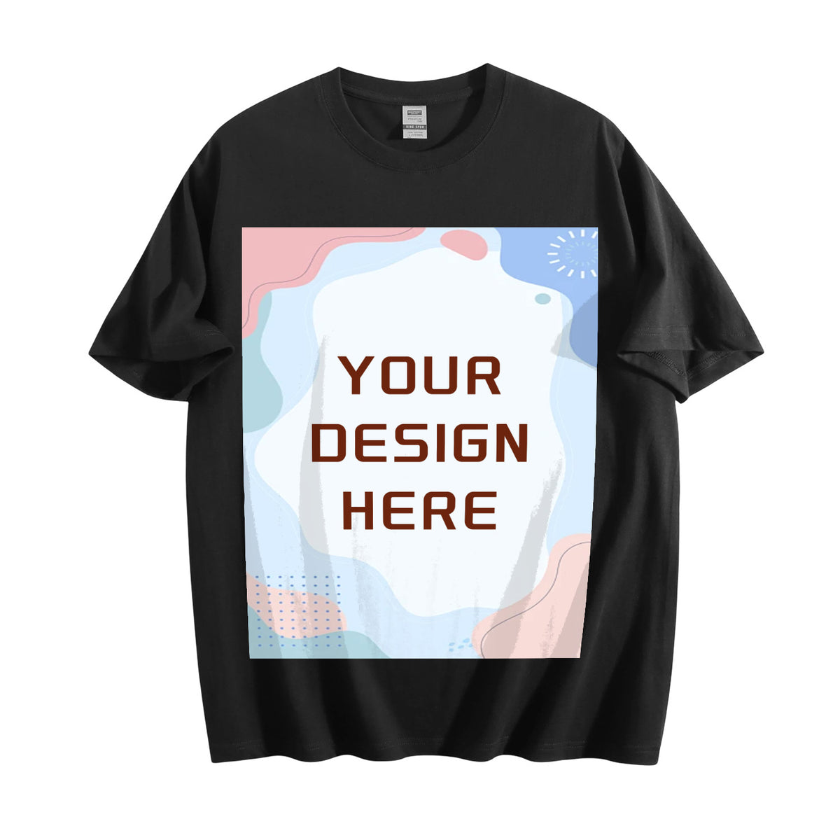 180G Ordinary Women's Pure Cotton T-shirt - Front (CA-2 Factory in the United States)