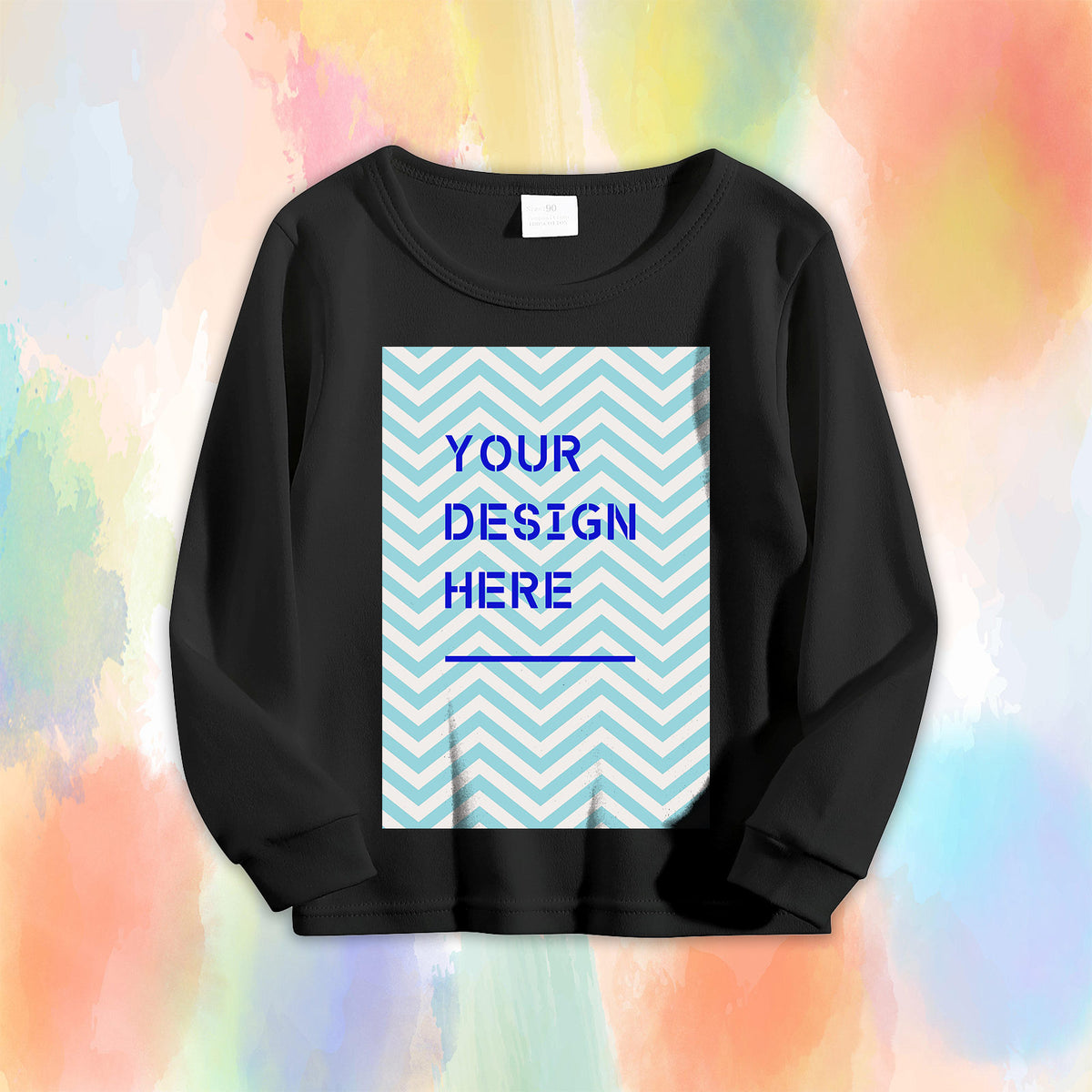 190G Children's Long Sleeve - Front