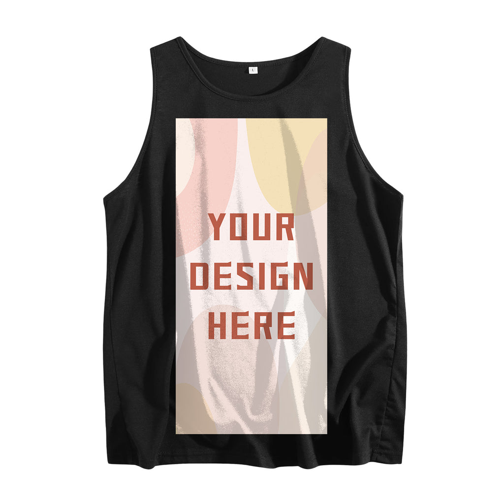 Ladies' colored cotton vest - front (CA-2 factory in the United States)