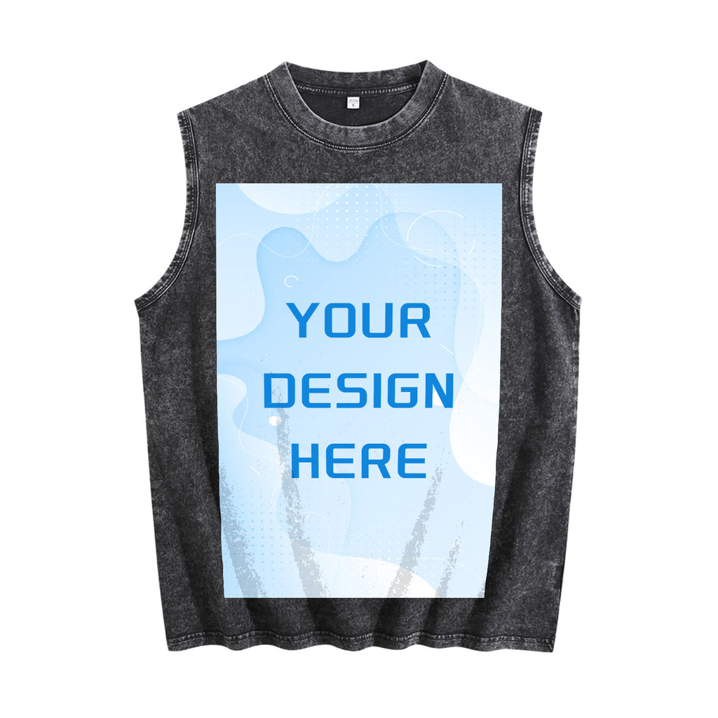 Washed vest - front (CA-2 factory in the United States)