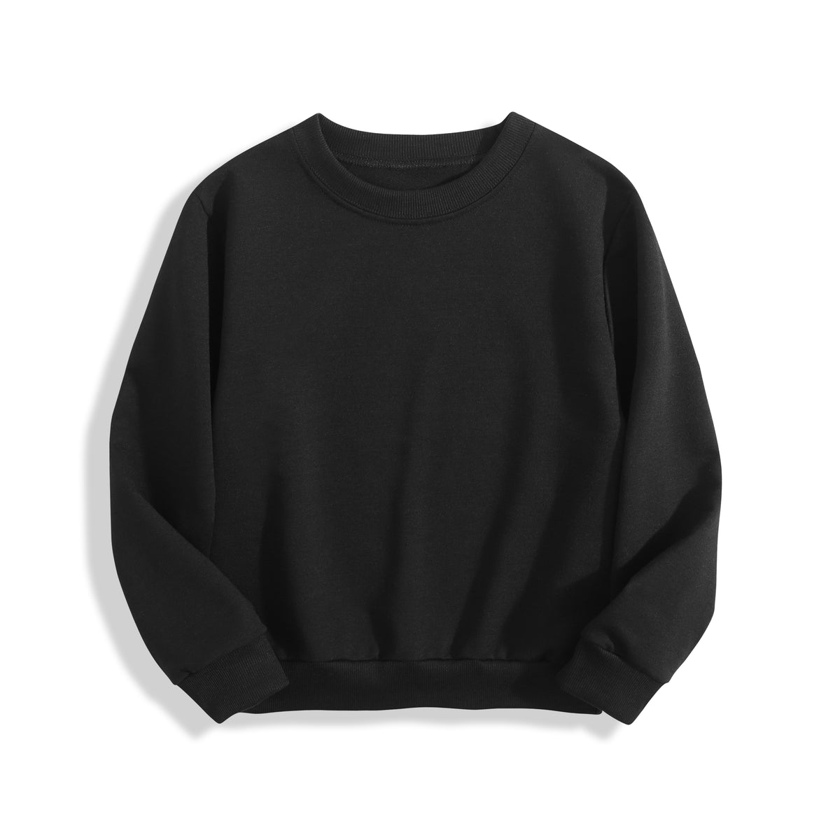 Children's round neck long sleeved hoodie - back
