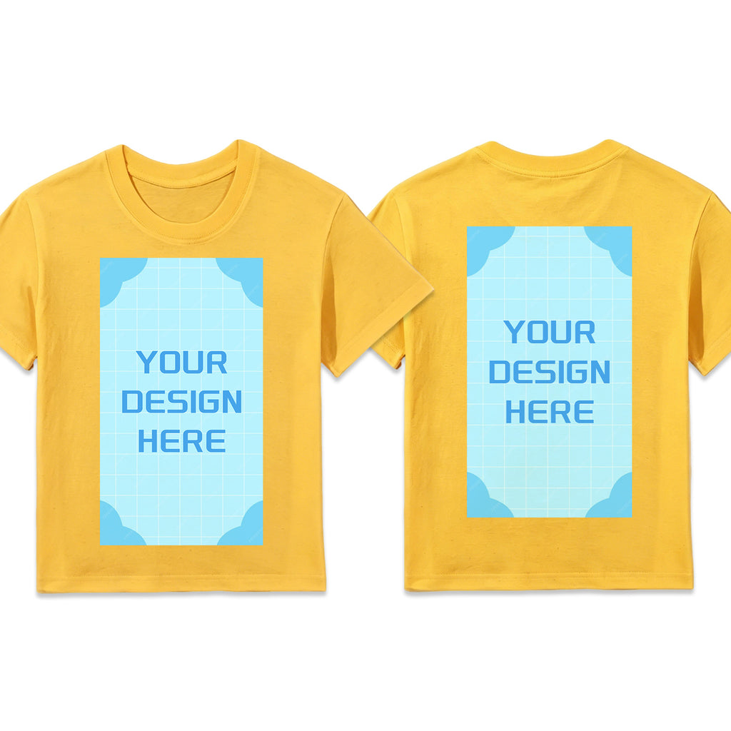 190g Children's T-shirt - Double sided (CA-3 factory in the United States)